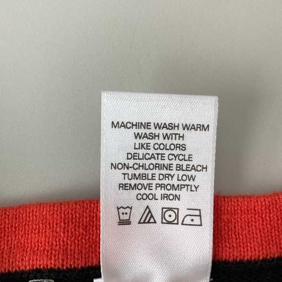 Liz & Co Argyle Scoop Neck Short Sleeve Sweater Size M/L - Picture 7 of 9